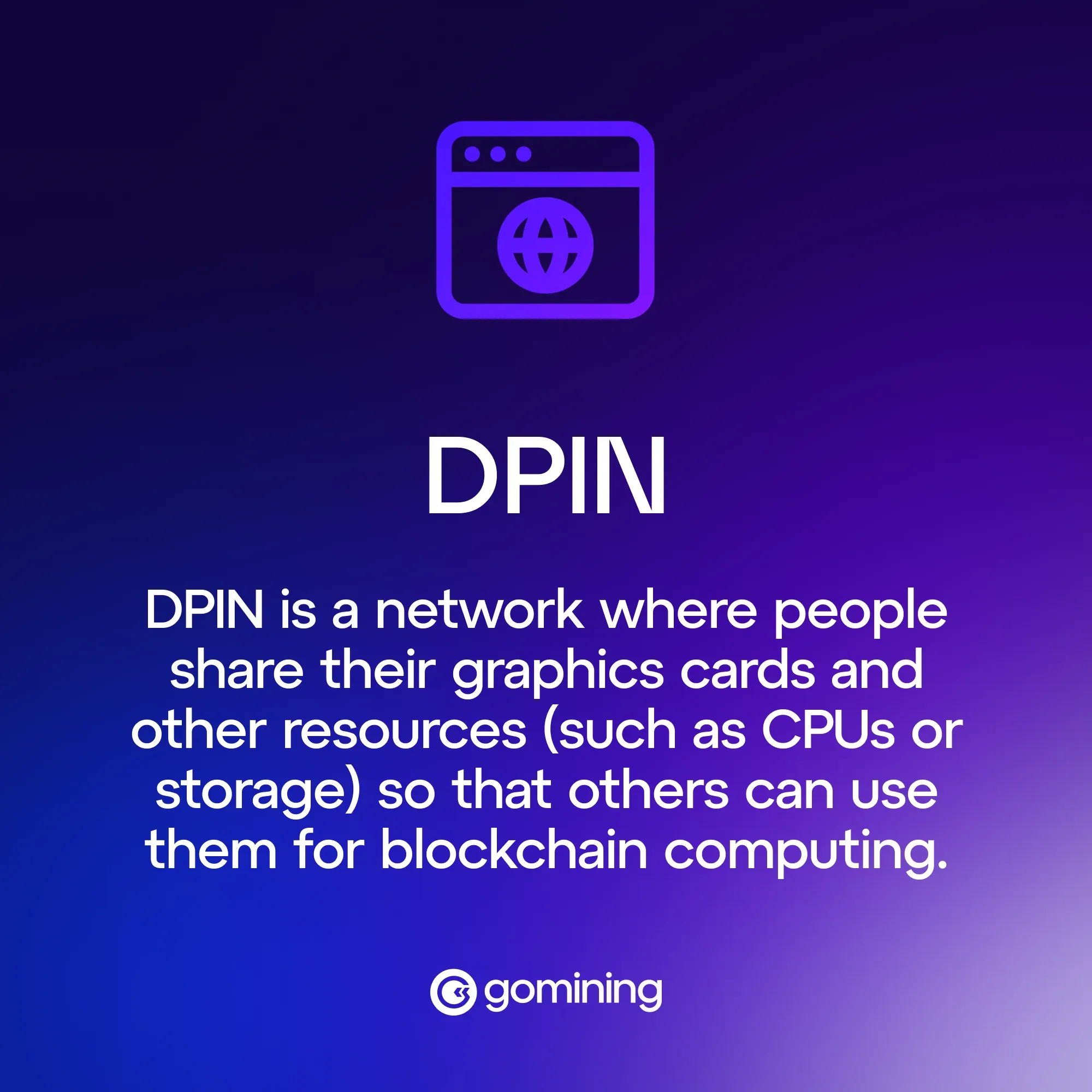 DPIN in crypto - Definition