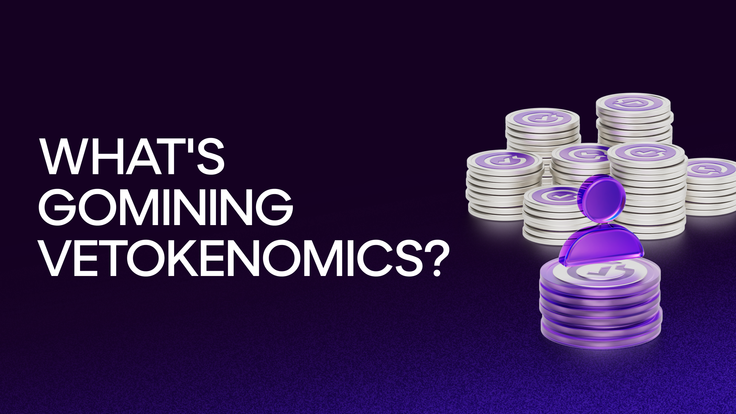 What is GoMining VeTokenomics? poster