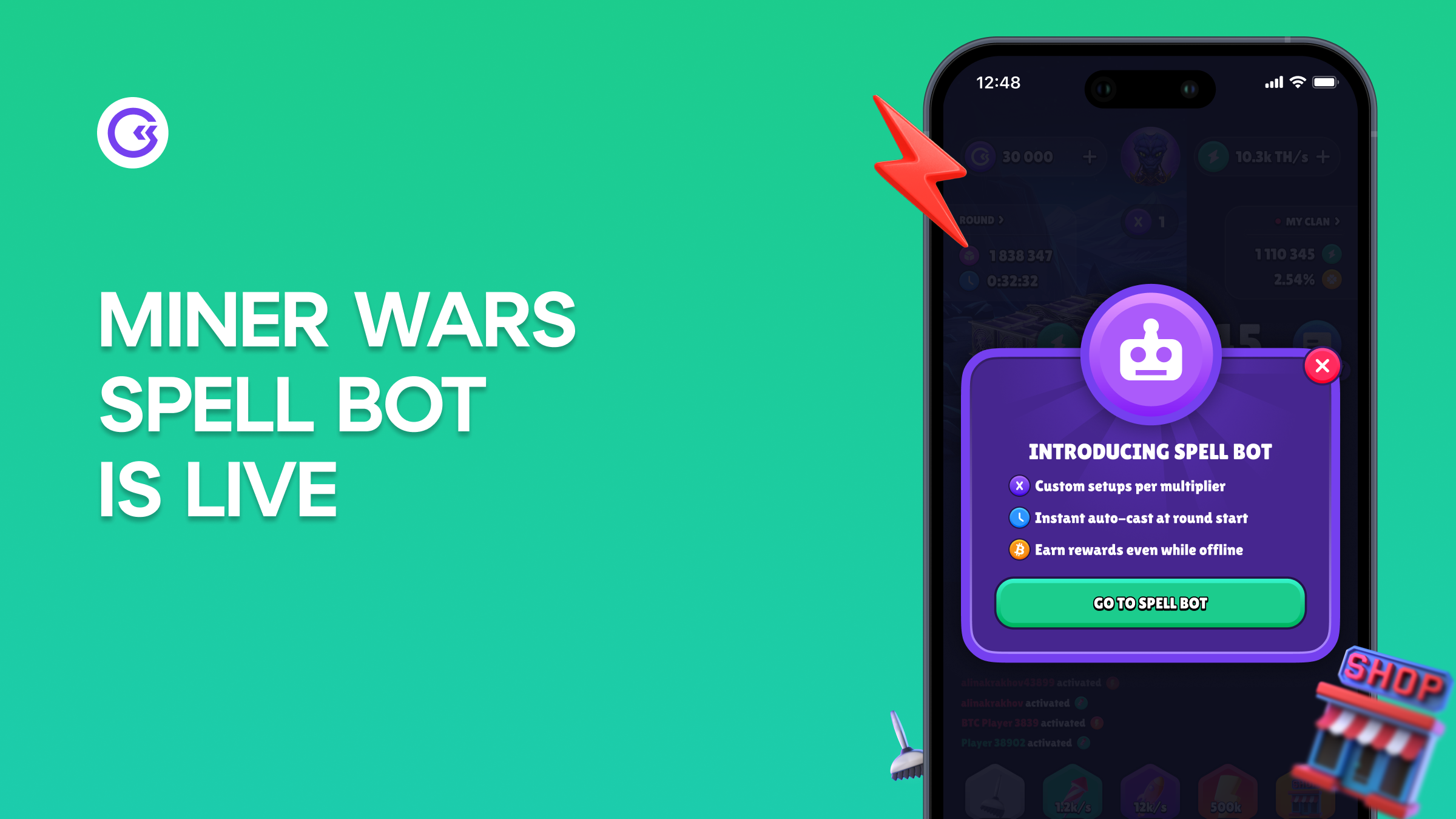 Spell Bot：自动化你的 Miner Wars 策略