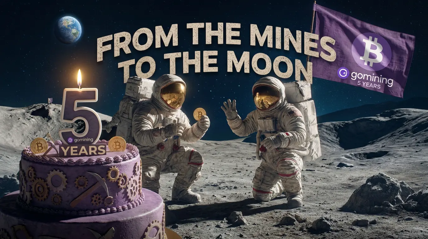 5 Anos de GoMining: Das Minas à Lua