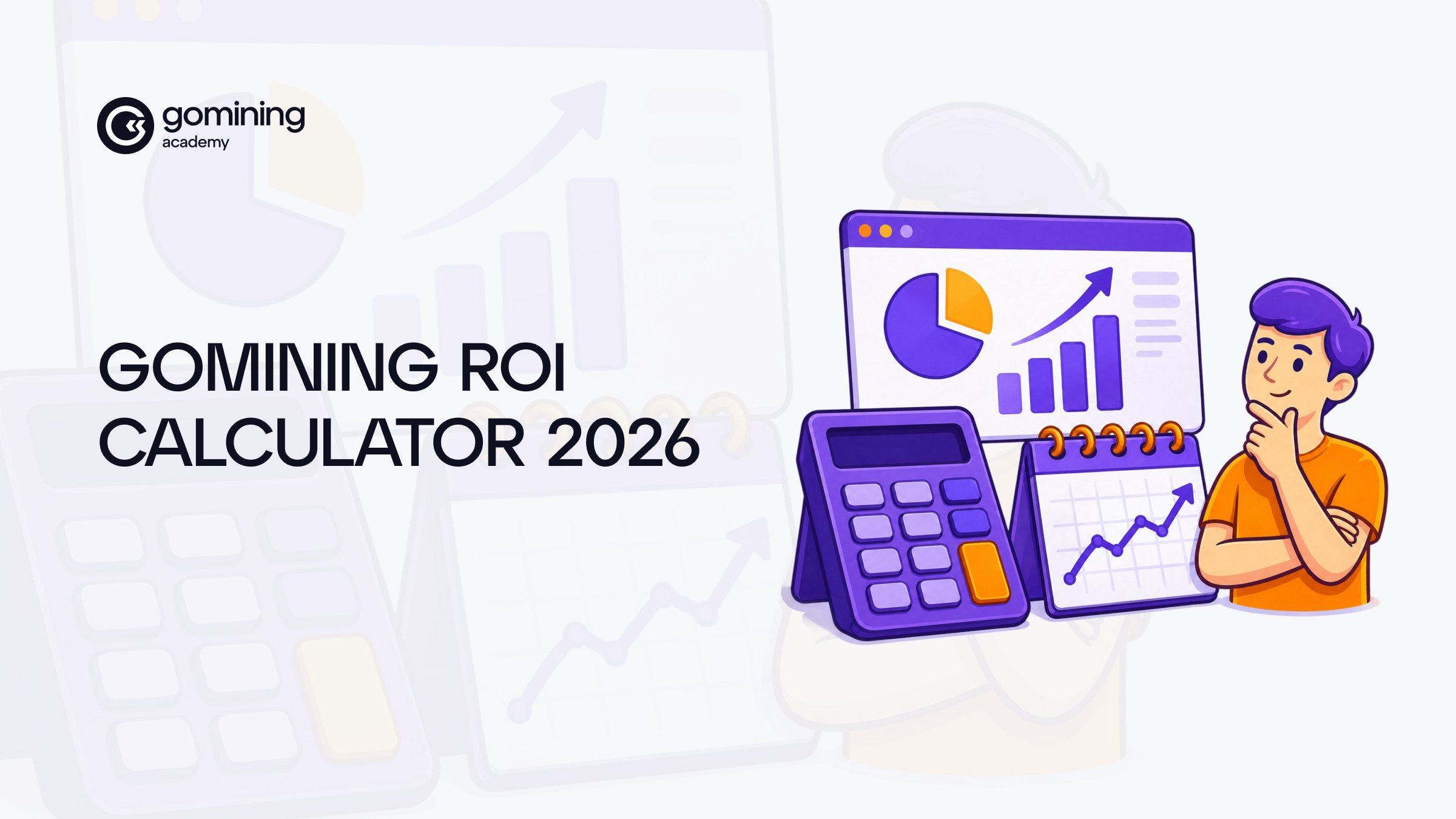 GoMining ROI Calculator 2026: Estimate Your Bitcoin Earnings poster