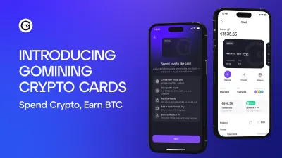 GoMining 暗号資産デビットカードが利用可能になりました