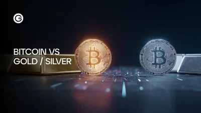 Bitcoin stuck & could fall, Gold and Silver are the answer?