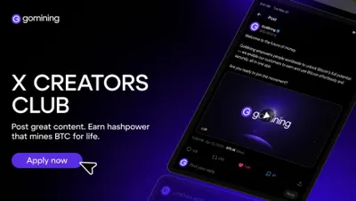Nous formons le GoMining X Creators Club