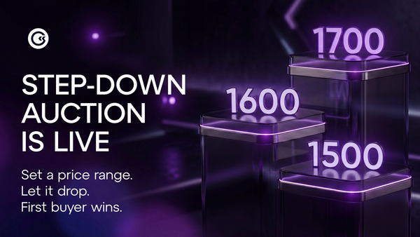 Presentamos la Step-Down Auction: el precio más justo para tu miner, encontrado automáticamente