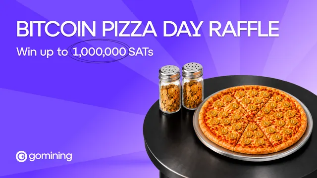 От пиццы к сатам: Присоединяйтесь к розыгрышу Bitcoin Pizza Day