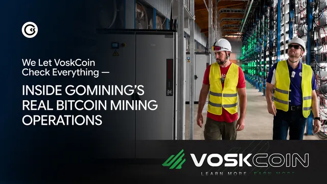 Dentro GoMining: una nuova serie con VoskCoin