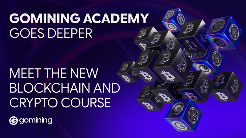 GoMining Academy Launches Its Third Course: Blockchain and Crypto