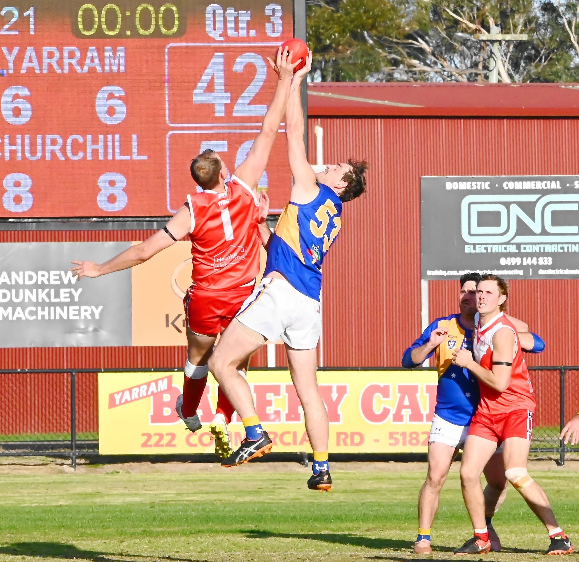 Depth carries Churchill past Yarram