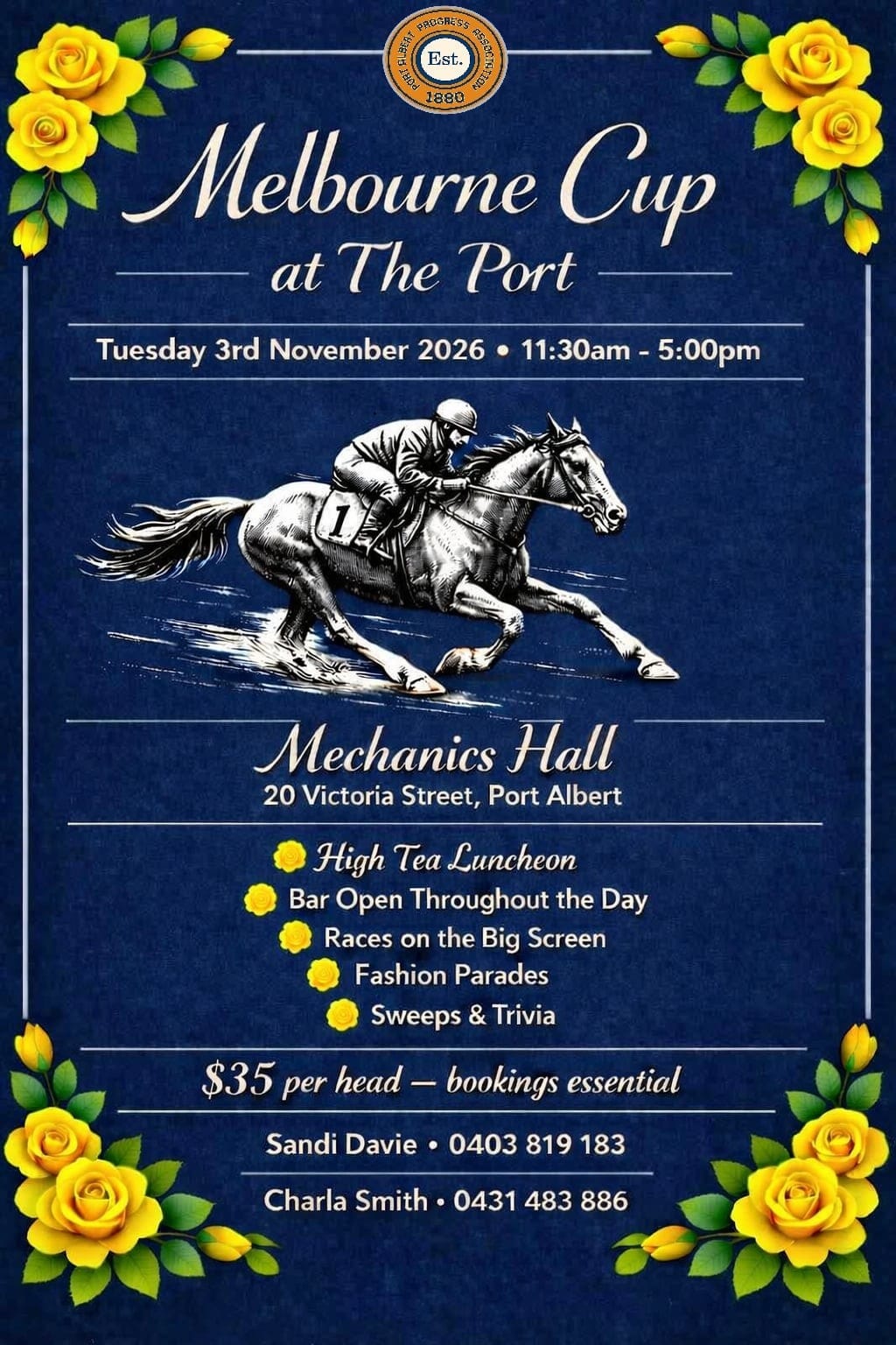 Melbourne Cup Day in Port Albert