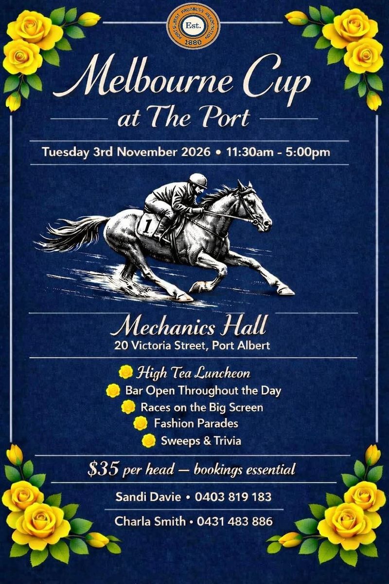 Melbourne Cup Day in Port Albert post image