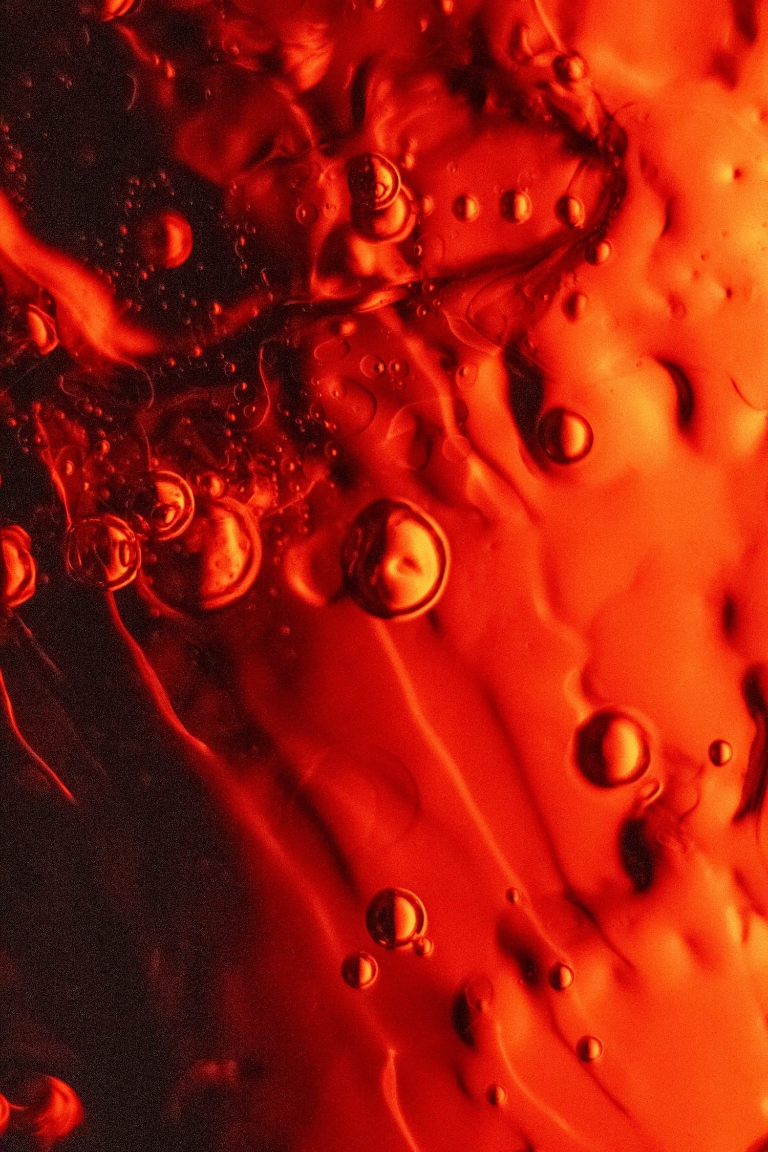 Dark deep red oil texture