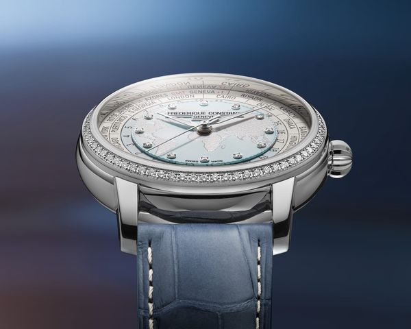 Le FC-719 Worldtimer Manufacture : Frédérique Constant signe son 35e calibre maison