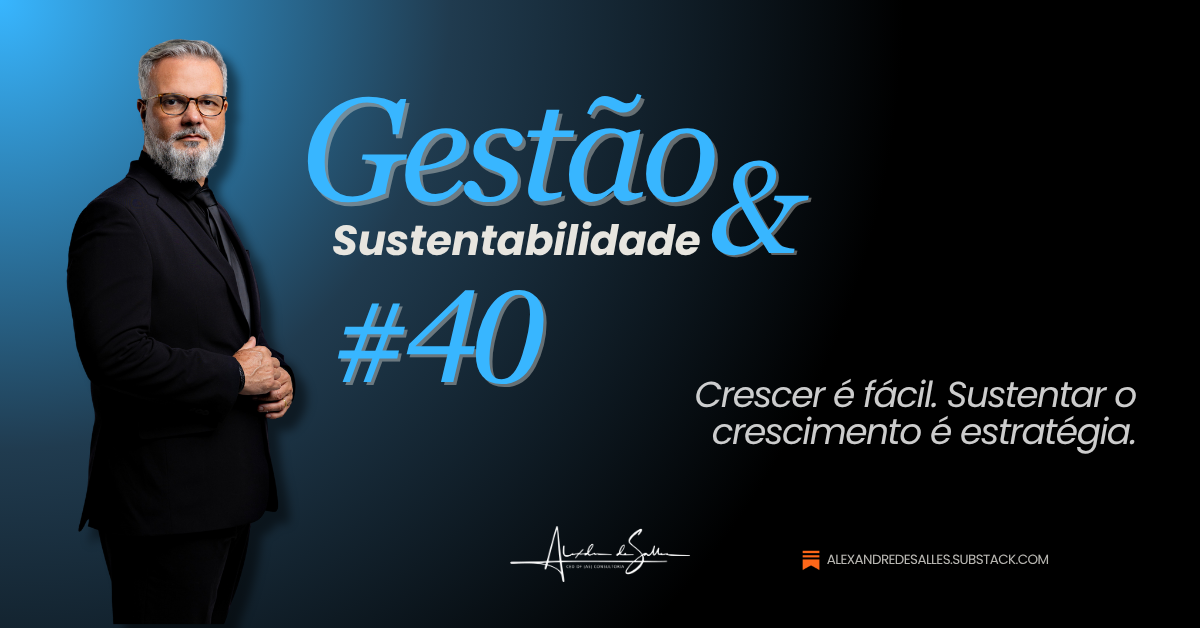 Crescer não é somar soluções. É compor uma mesa que sustenta o futuro