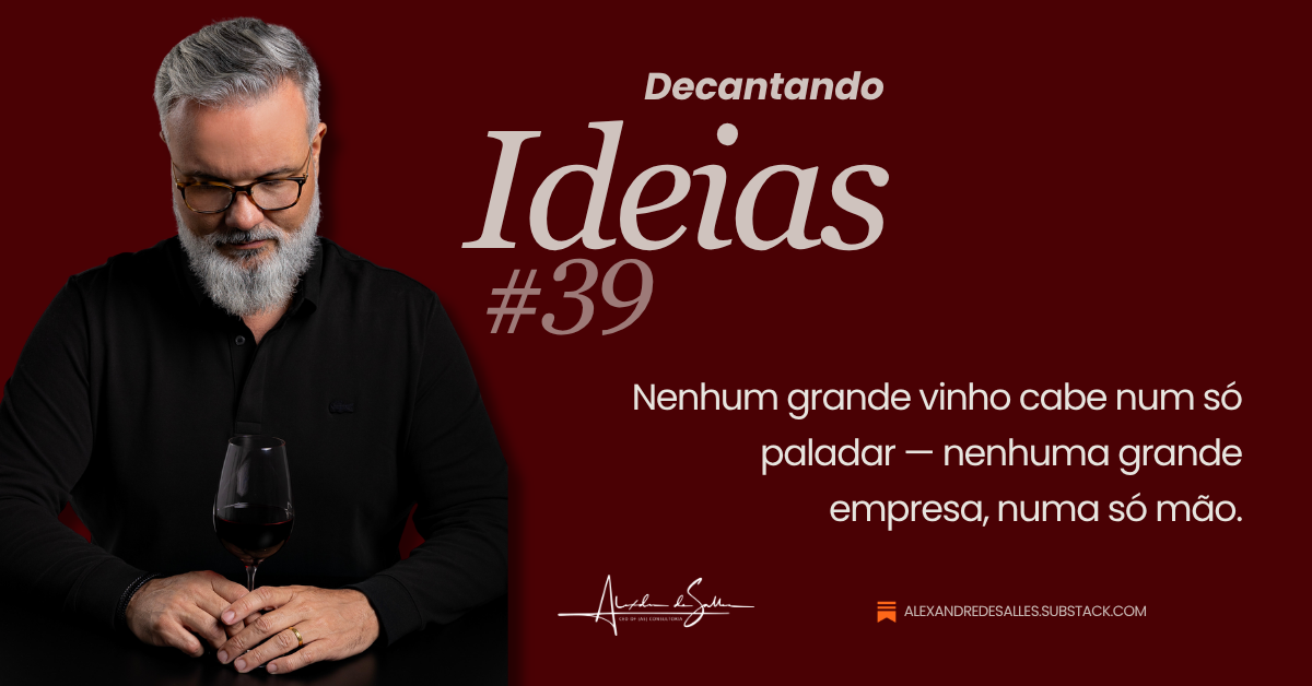 Decantando Ideias #39: O Custo da Centralidade
