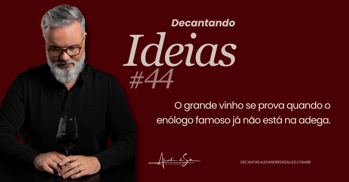 Capa do episódio Decantando Ideias #44: O que continua de pé quando o nome sai da porta