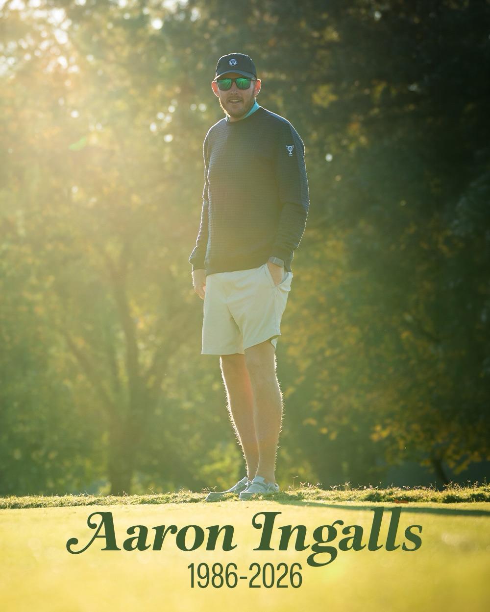 Aaron Ingalls on the golf course