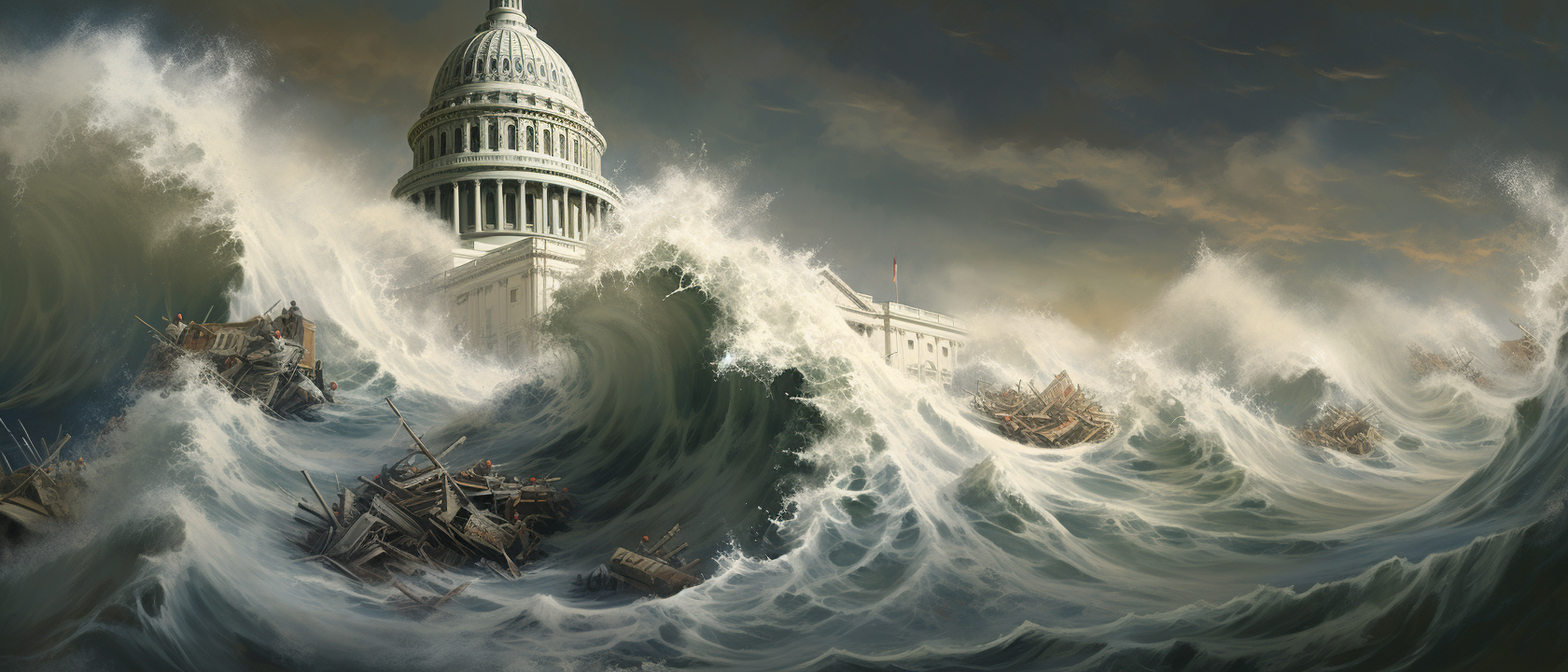 Deflation and The U.S. Fiscal Crisis Dynamics on the Treasury Market