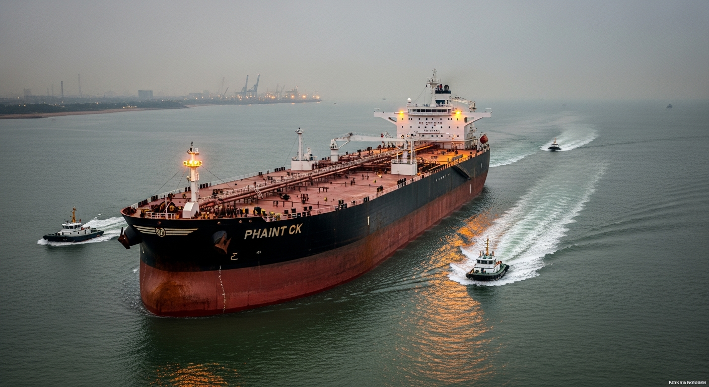 India Sets Russian Oil Import Record as U.S. Sanctions Waiver Expires