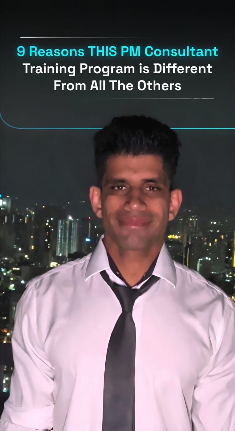 9 Reasons This PM Consultant Training Program Is Different From All The Others