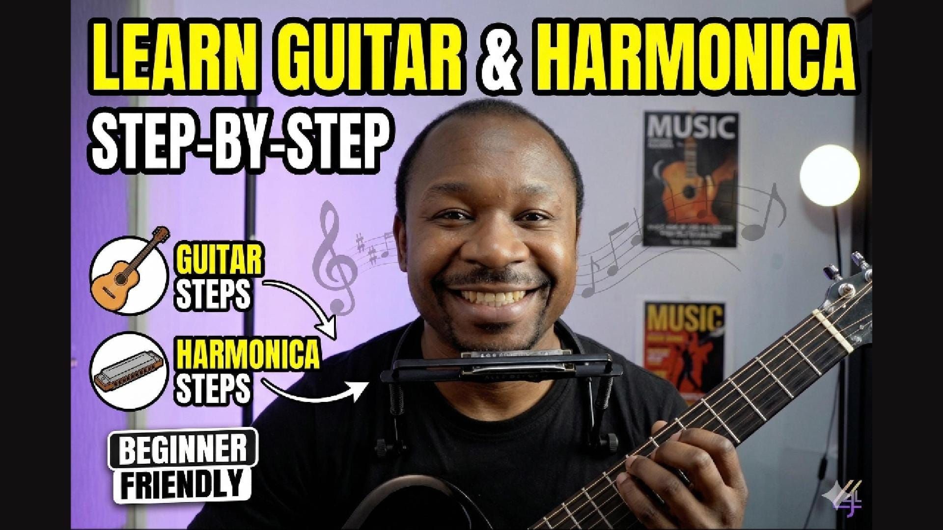 How to Play Harmonica and Guitar at the Same Time: The 3-Day Beginner Blueprint