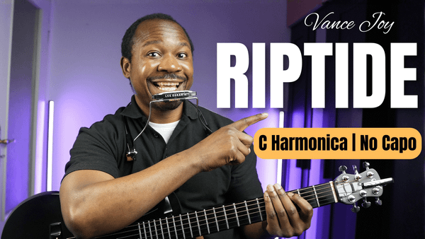 How to Play Riptide on Guitar and Harmonica — Full Tutorial