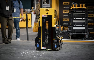 DALE, the autonomous downward drilling robot from DEWALT and August Robotics