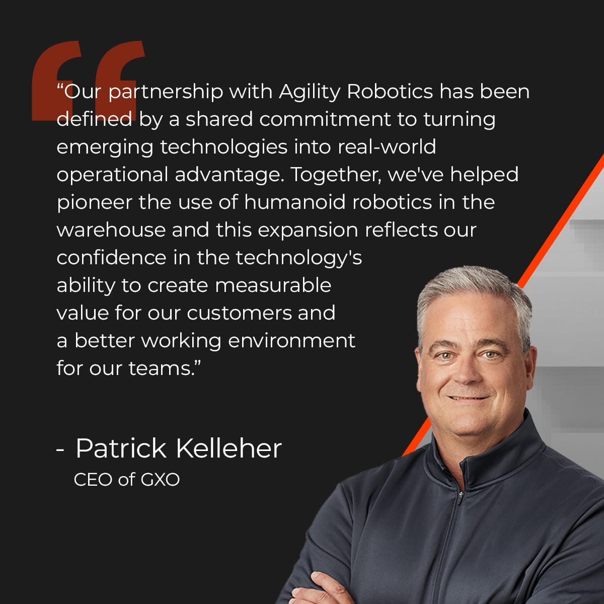 GXO CEO Patrick Kelleher on the Agility partnership
