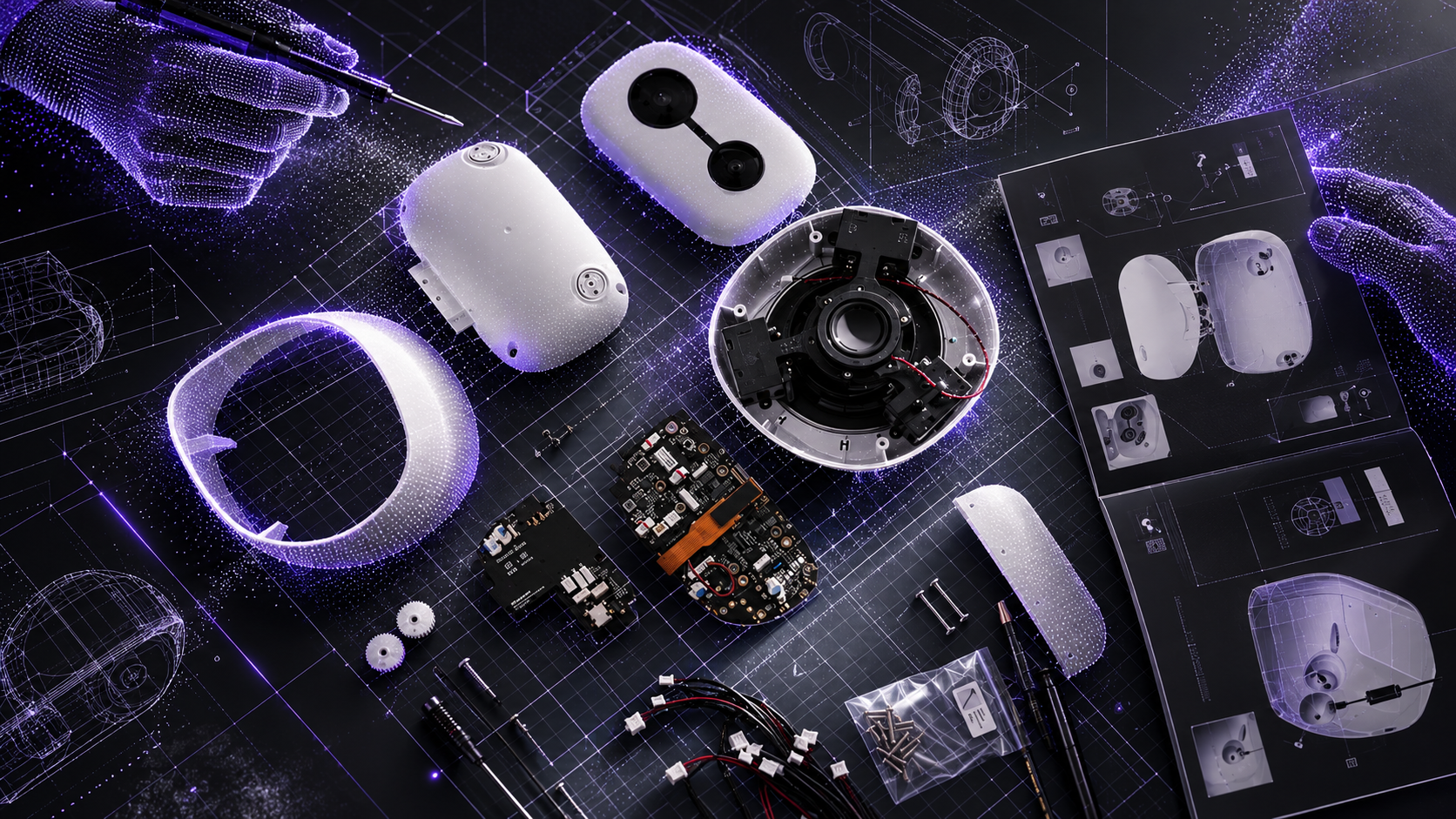 Pollen Robotics Adds $149 Hoverboard and NFC Personality Hats to Reachy Mini