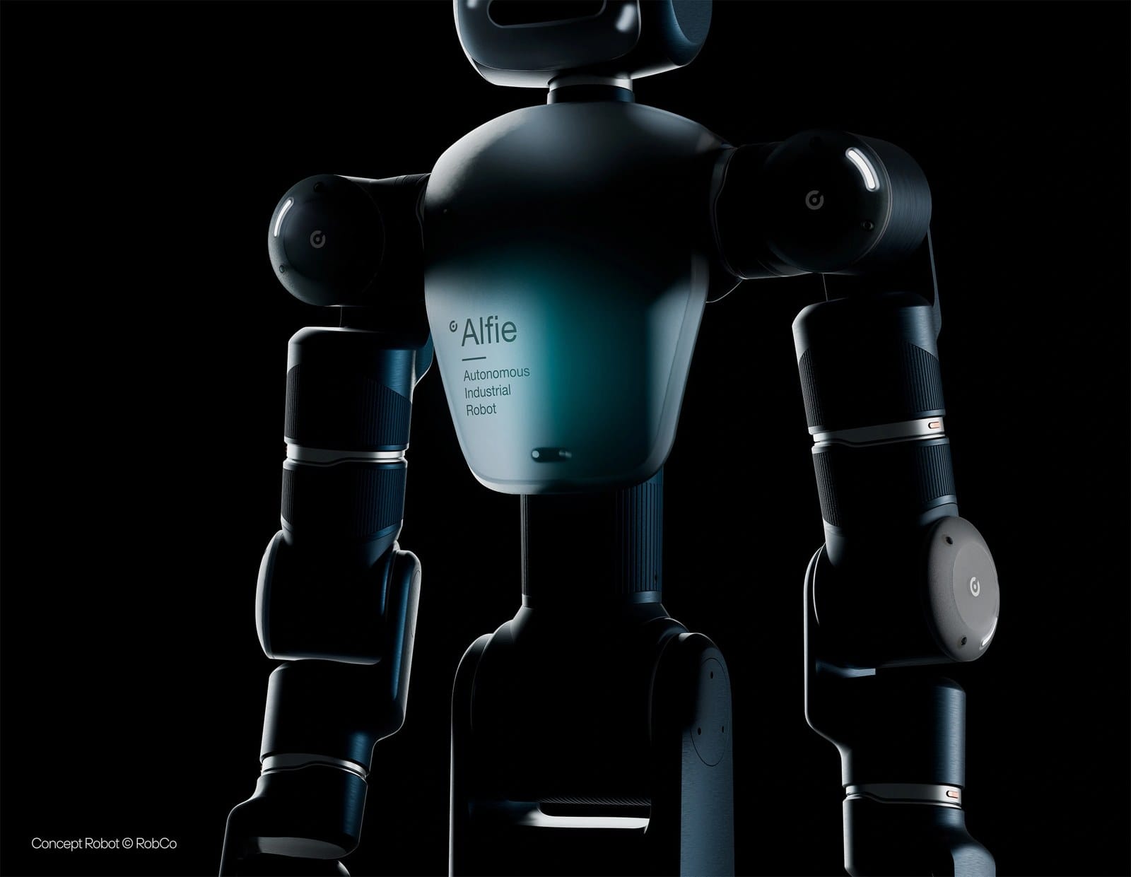 Alfie autonomous industrial robot