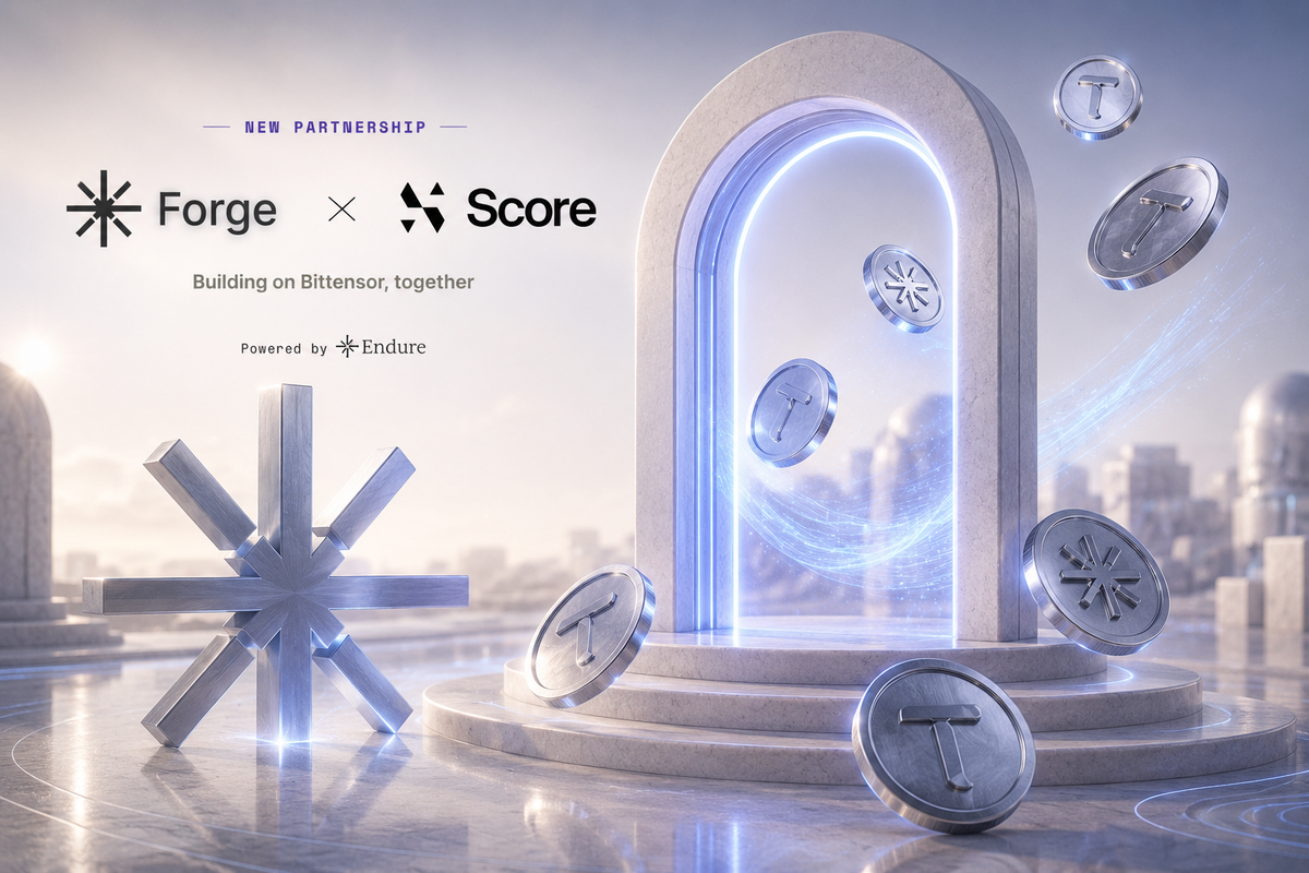 Forge Partners With Score to Advance Bittensor-Native TAO Lending