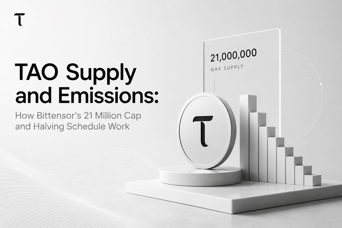 TAO Supply and Emissions: How Bittensor's 21 Million Cap and Halving Schedule Work