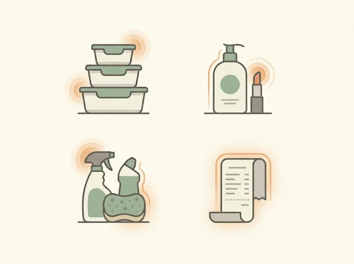 Common household items that may contain endocrine disruptors