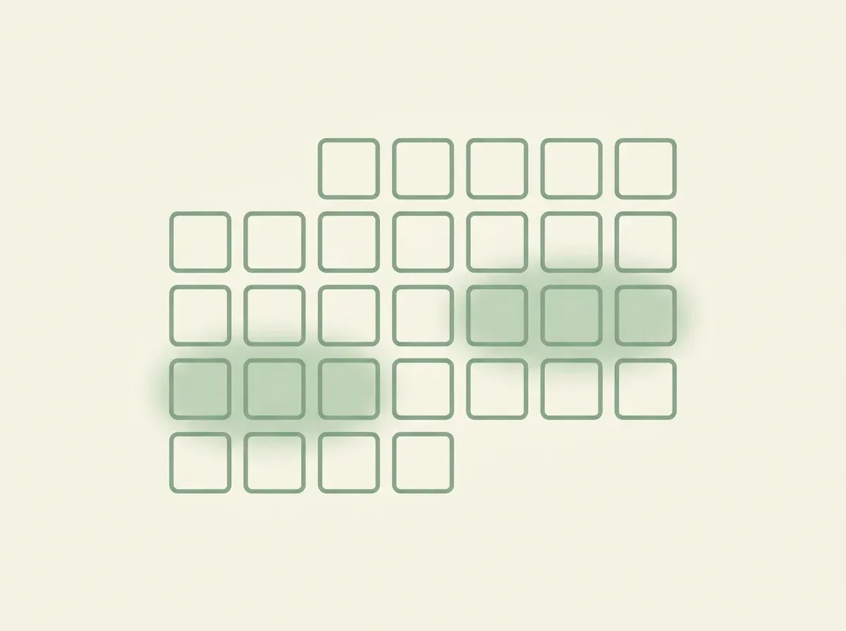 Calendar marking the weeks after miscarriage