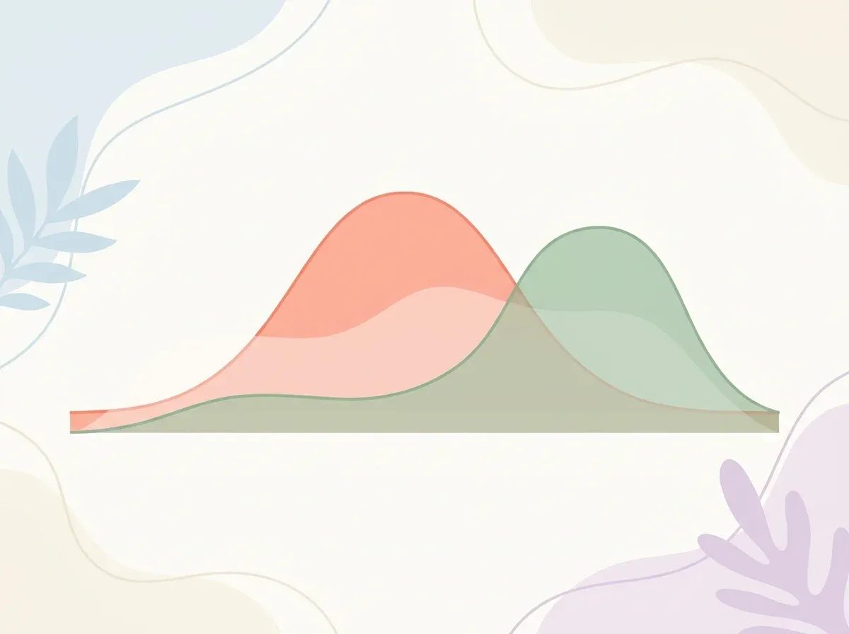 Hormone levels through the menstrual cycle showing progesterone rise in luteal phase
