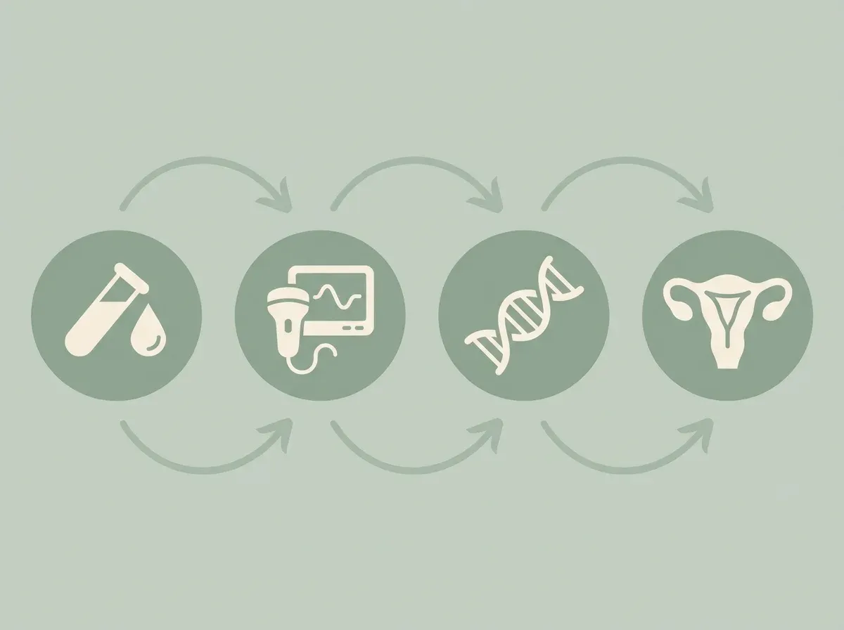 Medical testing pathway for recurrent miscarriage