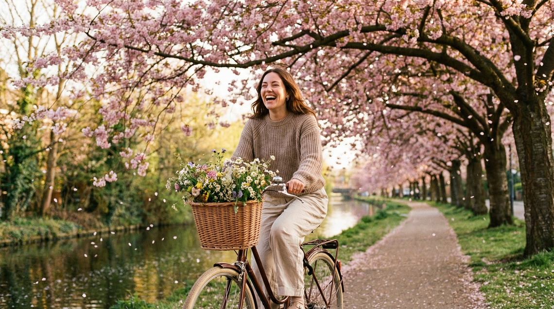 Menstrual cycle diagram showing fertile window and ovulation day with phase labels