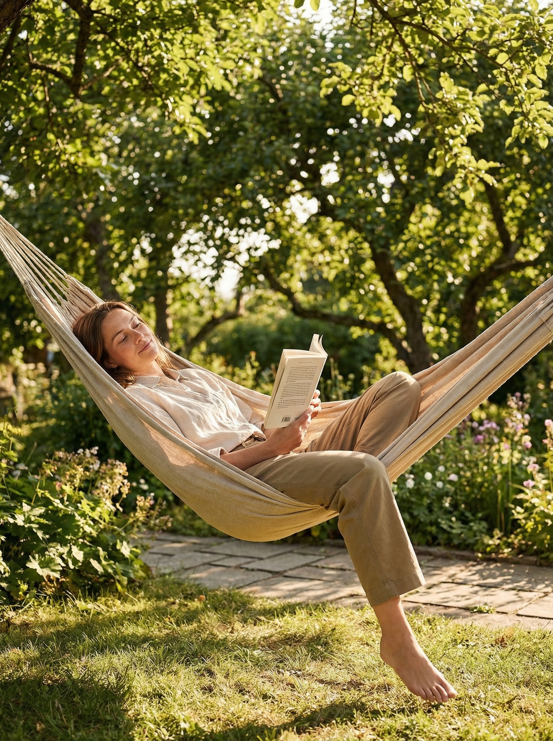 Woman journaling peacefully in sunlit room — understanding luteal phase symptoms