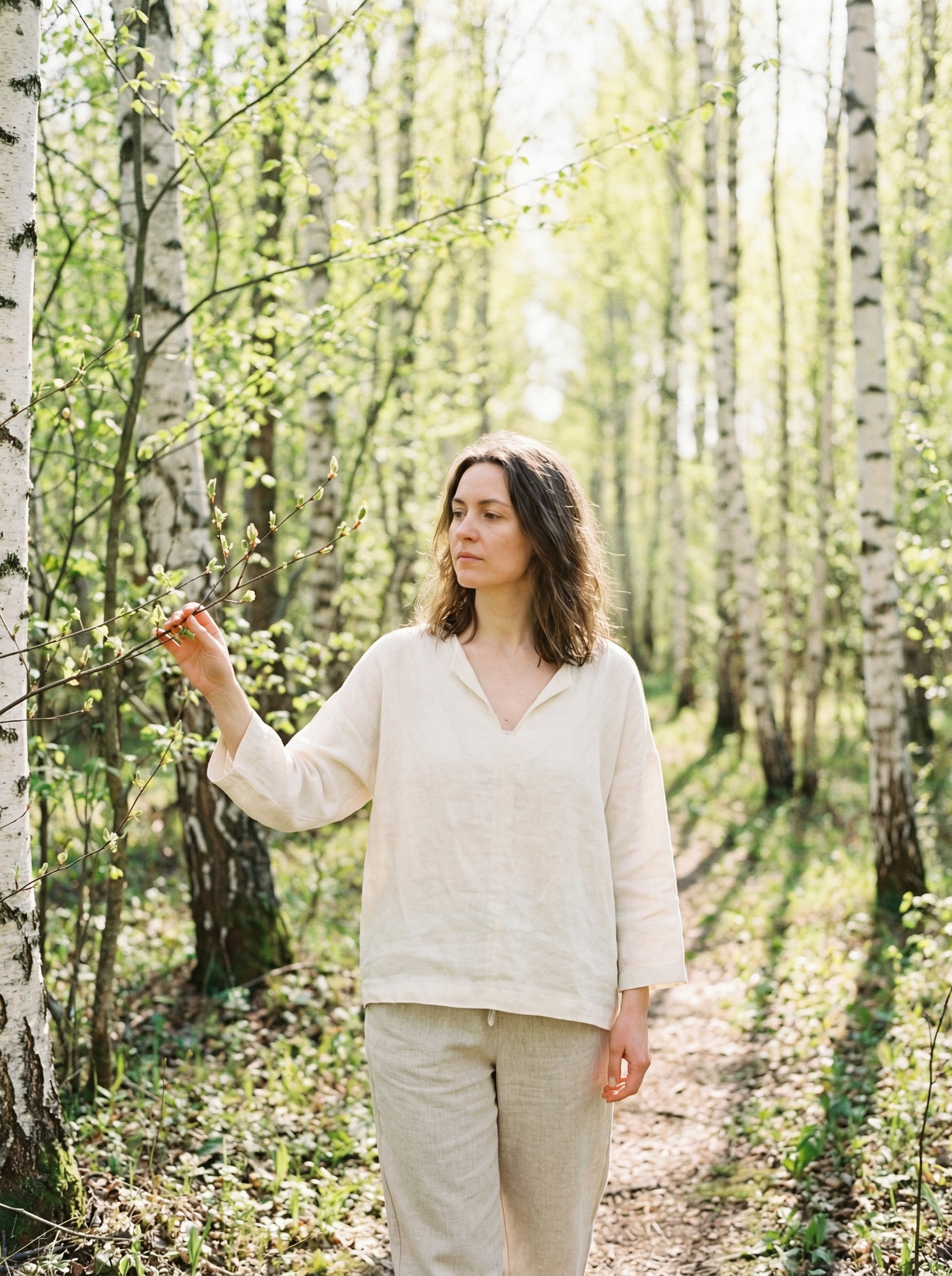 Woman having a blood test drawn at a fertility clinic — AMH test for ovarian reserve