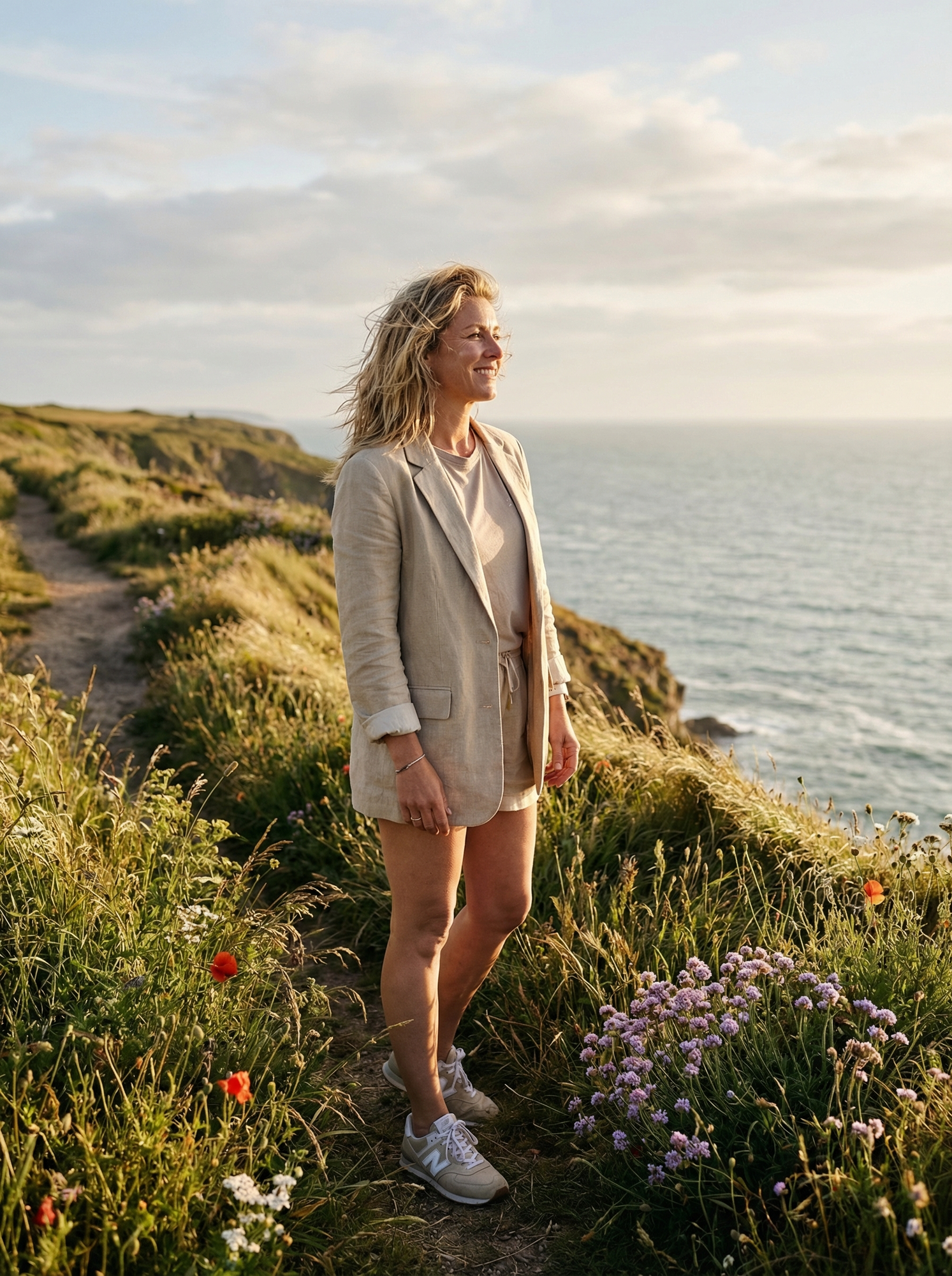 Sunlight and vitamin D supplement capsules representing vitamin D for fertility health