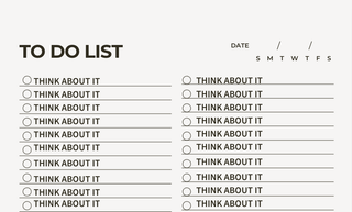 A Day In the Life Of The Person Who Thinks All The Time
