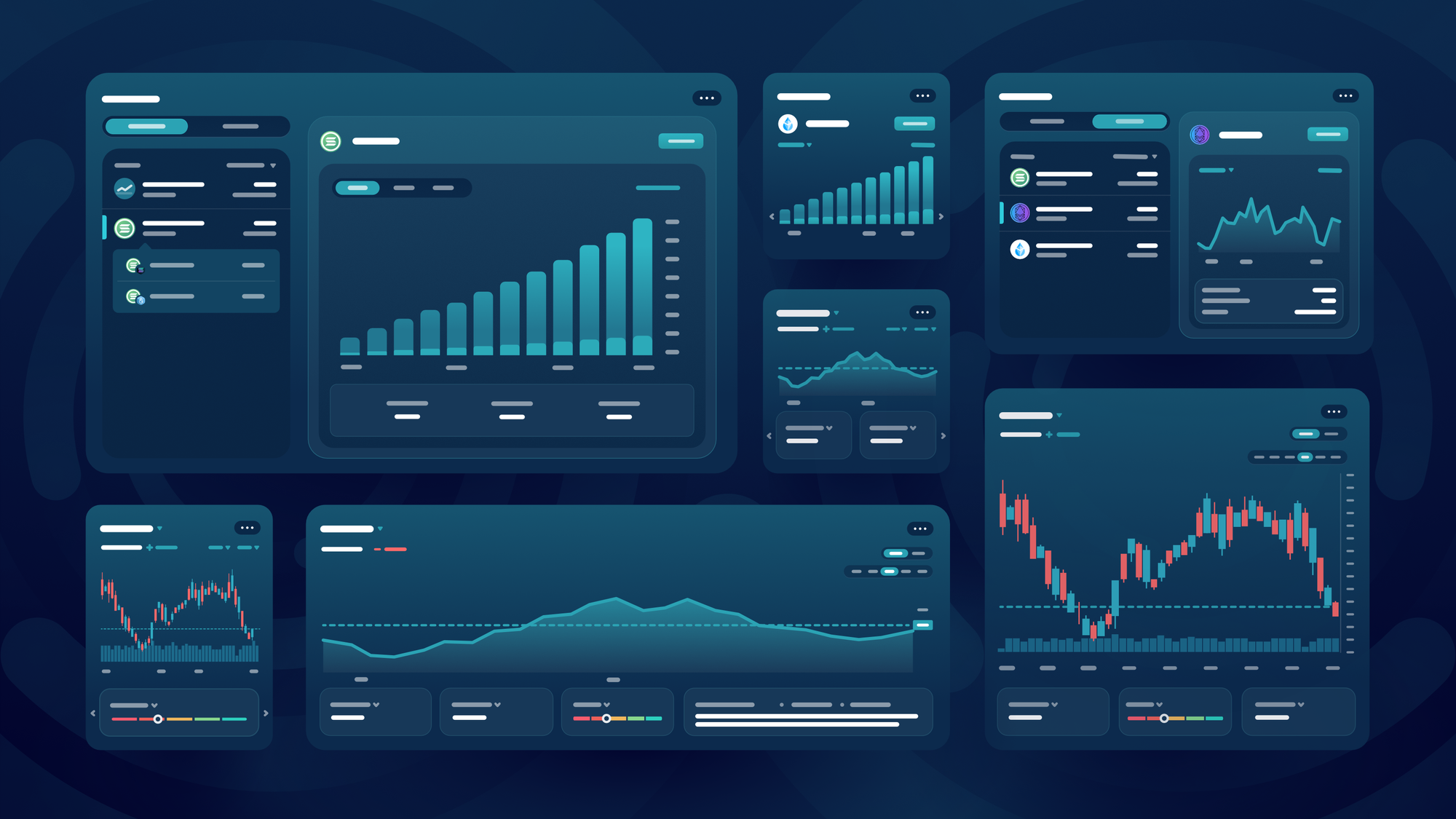 The widget catalogue