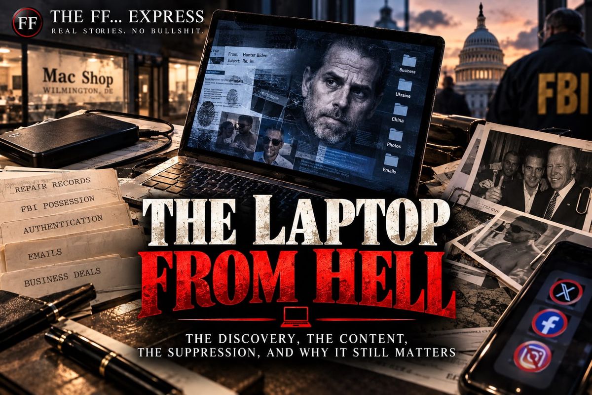 THE LAPTOP FROM HELL — AND THE STORY AMERICA ALMOST DIDN’T GET TO READ