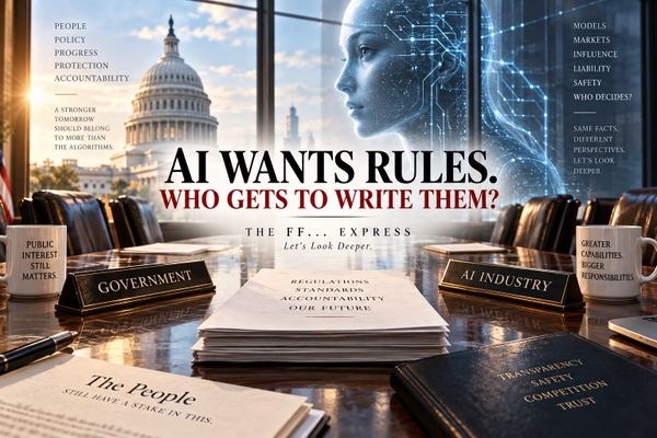 AI WANTS RULES. WHO GETS TO WRITE THEM?