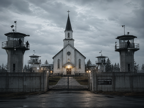 Welcoming Portland Church Installs Armed Guard Towers To Protect Congregation From Violent Ideas