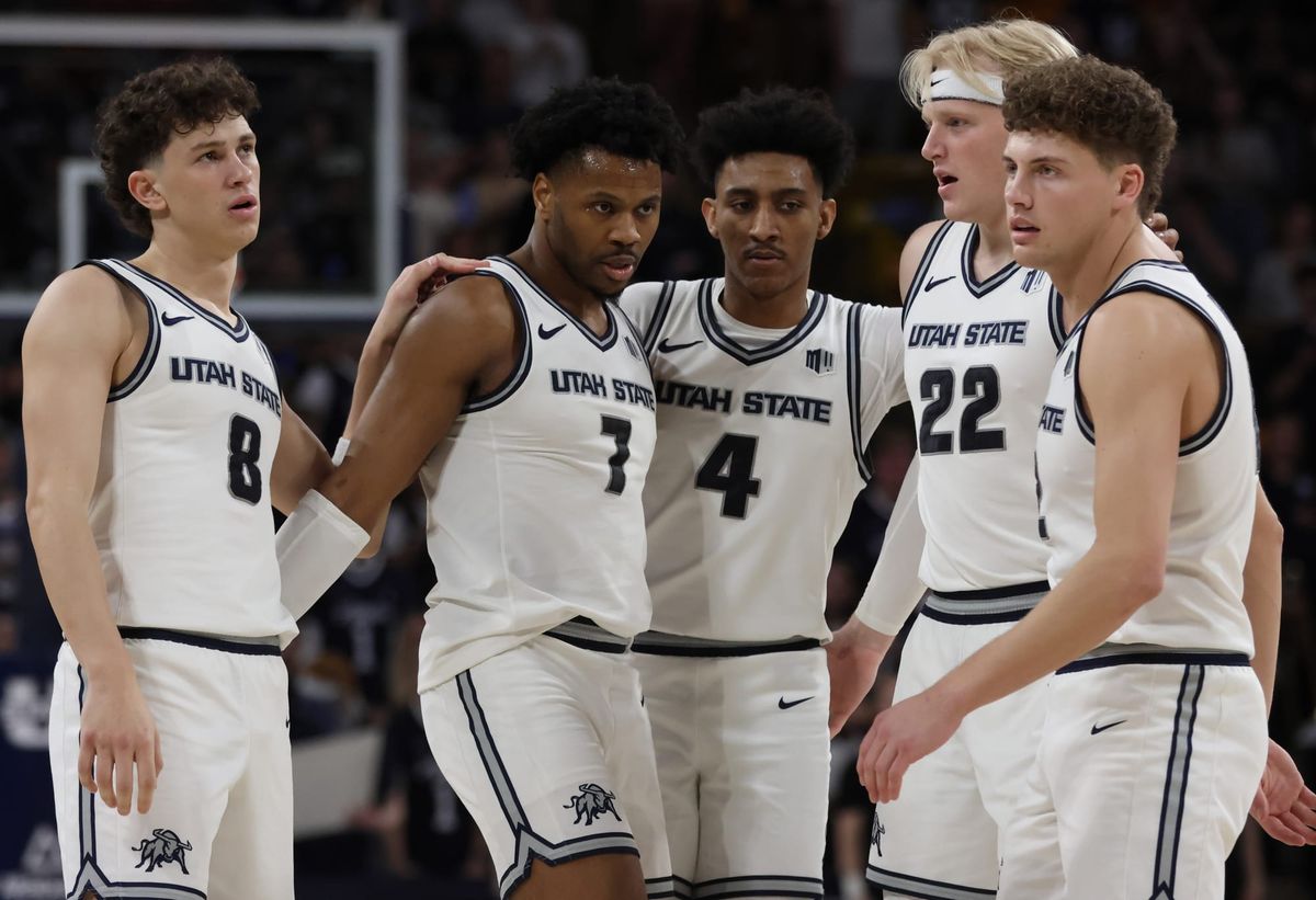 MBB Game Notebook: Utah State Returns To Form With Senior Day Blowout Of Air Force