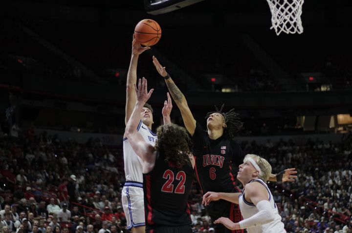 MBB Game Notebook: Utah State Avenges Regular Season Sweep, Dominates UNLV