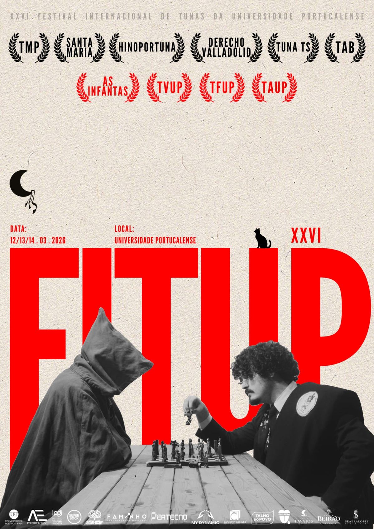 FITUP 2026: Tradição e modernidade no maior festival de tunas do Porto