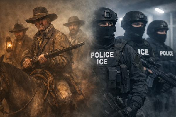 From Patrol to Enforcement. A Continuous Architecture of Control