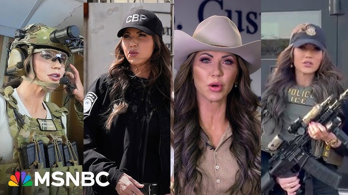 Noem turns Homeland Security role into cringey costume theater